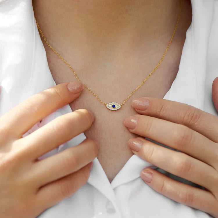 À Ma Fille - Collier Œil Énergie Positive