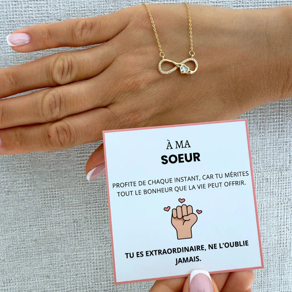 À Ma Soeur - Collier Porte Bonheur