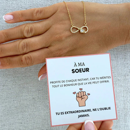 À Ma Soeur - Collier Porte Bonheur